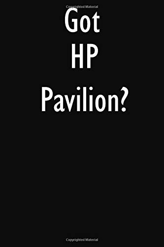 Preisvergleich Produktbild Got HP Pavilion: HP Pavilion Diary Journal