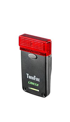 Litecco Twinfire LED-Rückleuchte mit Bremslicht schwarz 2016 Batteriebeleuchtung hinten - 2