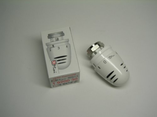 Herz Design Thermostatkopf Mini 1920030 M28 x 1,5 weiß - 2