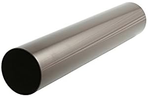 ZIGZAGMARS Fallrohr DN 60, 100 cm lang, aus Kunststoff Farbe: braun