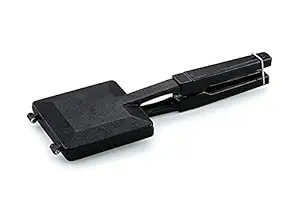 Gitesh Non-Stick Aluminium Gas Toaster Cum Sandwich Maker || Black 2-Cut Sandwich