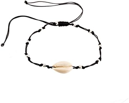 Culater® Womens Bohemian Cowrie Natural Shell Ankle Bracelet Barefoot Sandal Beach Foot Chain Anklet Gift