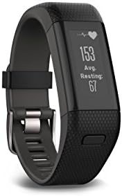 Garmin vvosmart HR+ Regular Fit Activity Tracker - Black(US Version, Imported)