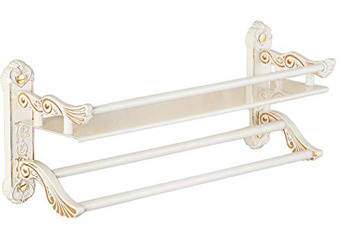 Preisvergleich Produktbild Badezimmerzubehör-Badezimmerbadezimm... des europäischen Handtuchhalterbadezimmers wandhängendes Weißgold