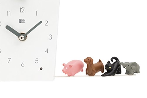 KooKoo AnimalHouse weiss, mit 5 Tierstimmen und Magnettierchen - 5