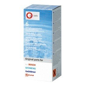 Bosch Lot de 3 packs de 6 tablettes anti-calcaire pour machine à café et bouilloire