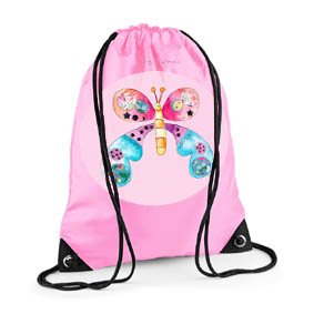 girls swimming bag