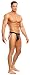 Produktbild Male Power - Satin Jock - Tanga in erotischem Satin Look - schwarz - Größe S/M (1 x 1 Stück)