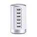 Produktbild JJHR Usb Hub Universal-Multi-Port-USB-Home-Reise-Ladegerät 6 USB-Desktop-Ladestation Fast-Charging-Intelligente USB-Hub