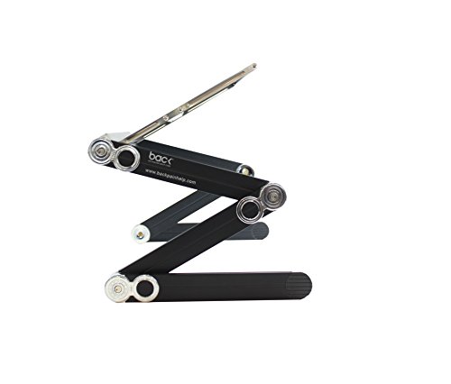 Rückenhaltung stand | Einstellbare tragbare Falten Notebook oder Laptop-Tisch | Ergonomischer Büroablageständer - 5