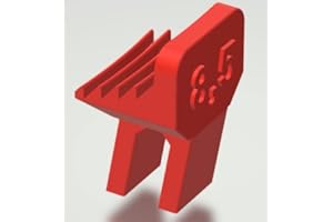 ‎KETTE´S GRILLZUBEHÖR Dutch Oven Abstandhalter Zubehör Belüftung für Lagerung 3er Set u.a. Petromax (8,5mm, Rot)