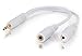Advent Basics™ 3.5mm Audio Y Splitter Cable for Speaker and Headphones || 1 Year Warranty || (White) RS.169.00