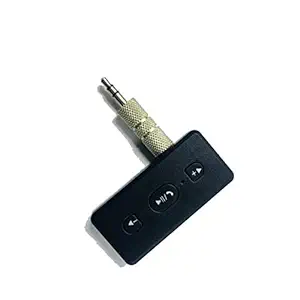 SellnShip Wireless Bluetooth Receiver Adapter 3.5MM AUX Audio Stereo Music Home Hands-Free Car Kit Bluetooth Stereo Adapter (L4)