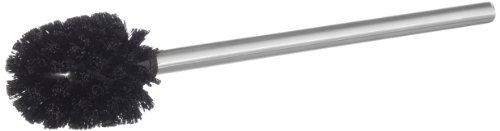 Zeller 98012 Ersatz-WC-Bürste, Edelstahl ø 7.5 x 39.5, schwarz