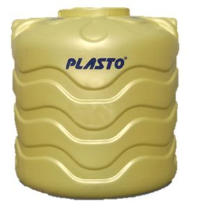 Plasto 4 Layer Gold Overhead Water Tank with UV Technology 200 L to 10000 Liters Capacity, Pack of 1