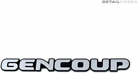 Detailkorea Car Silver Badge Emblem 30042S