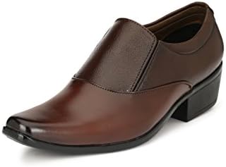 SIR CORBETTMen's Synthetic Qban Heel Formal Shoes