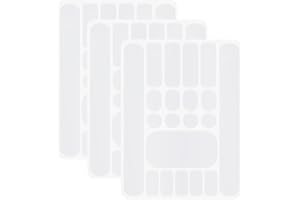 JchEnye 3 Protectores de Cuadro de Bicicleta, Protectores de Cuadro de Bicicleta Protectores de Cuadro Fibra de Carbono Cadena de Bicicleta Fijación Pegatinas Protectores de Pintura (Transparente)