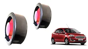 New Tech - Rear Ground Clearance Kit for FIGO - 20 to 25 M.M. (Black and Red) - Set of 2 Pcs - Front side not Required