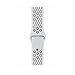 Produktbild Apple Watch Nike Sportarmband, 42 mm Gehäuse, Pure Platinum/Schwarz