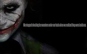 ISEE 360 The Joker Heath Ledger and Joaquin Phoenix Poster and Quotes for Large Size Wall Big Living Kids Boys Bed Room Multicolor Home Decor HD Poster L X H 18 x 12 Inches