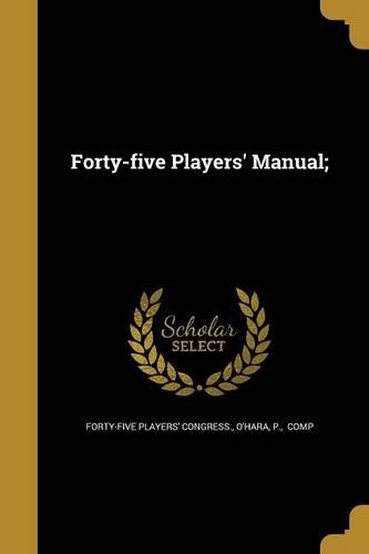 Preisvergleich Produktbild 40-5 PLAYERS MANUAL