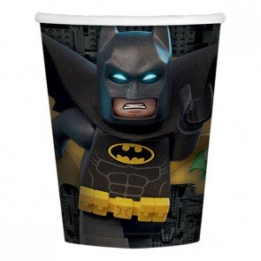 Amscan International 581709 Batman Lego Pappbecher 266 ml