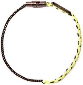 Arizaga Mens Neon Yellow Hapa Bracelet