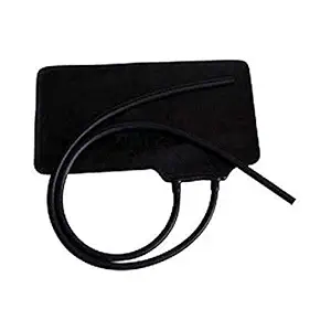 ENEI 365 ; Serve to Excellence BP Cuff Rubber Bladder Double Tube for Sphygmomanomete (Black Color) (2)