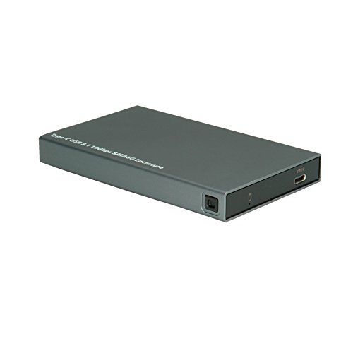 Preisvergleich Produktbild Value 16994212 Gehäuse aus Aluminium für HDD / SSD schwarz