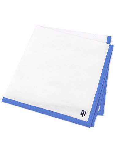 Preisvergleich Produktbild Tommy Hilfiger Men's Logo Solid Edge Pocket Square