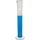 250 ml. Plastik Sıvı Hassas &Ouml;l&ccedil;&uuml;m Aleti PP Class B Mezur thr294