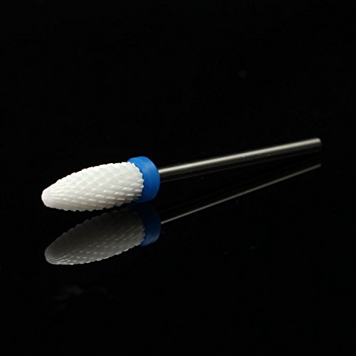 Hartmetallfräser, DancingNail Keramik Nagel Bohrer Glatte Spitze Bohrer Schaft Werkzeug H0615TB - 5