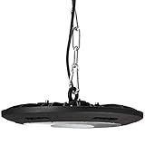 [ LIEFERUMFANG ] 1 x Lumira LED Hallenfluter mit Integriertem Trafo, 200 Watt, 26.000 Lumen, Kaltweiß [ + ] 1 x Aufhänge-Kette [ + ] 2 x Karabinerhaken