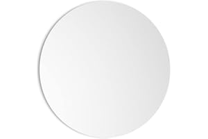 GIULIA LUCE Eco Moond - Specchiera Rotonda Filo Lucido Supporto: PVC + led perimetrale Dimensioni (mm):Ø600