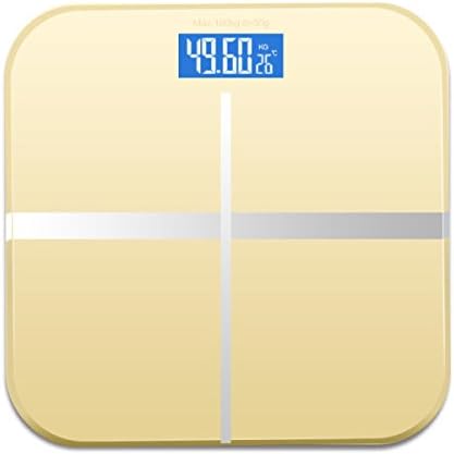 Intelligent Weight Scale Household Electronic Scales Body Fat Scale Human Scale,Gold