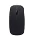 Produktbild Schlanke Wiederaufladbare Mouse Btruely Kabellose Optische Mäuse USB für Notebook, PC, Laptop, Computer 1200 DPI USB verdrahtete Optische Spiel Mäuse Gamer Maus (Schwarz)