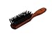 Beard brush wild boar bristles 4 rows with handle