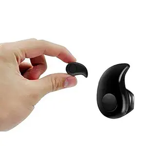 TechKing (1+1 Year Warranty) Bluetooth Earpiece Wireless Headphone Mini Invisible Earbud USB Chargers Tiny Smallest Headset Single Car Earphone with Mic