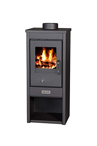 Victoria 05 Poêle à bois combustible solide Deluxe SLH 5 kW Design Eco