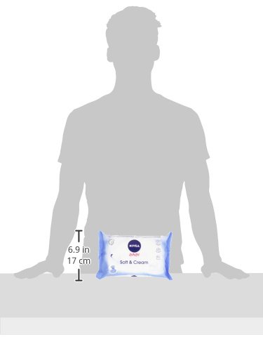 Nivea Soft und Cream Feuchttücher, 1er Pack (1 x 63 Stück) - 4
