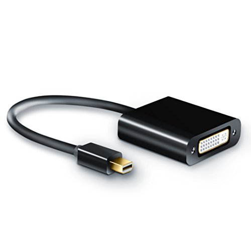 CSL – HQ Full HD 1080p Mini Displayport (miniDP) auf DVI Adapterkabel | Zertifiziert | 24K vergoldete Kontakte | PC und APPLE / iMac, Mac, MacBookPro, MacBookAir, Lenovo - 2