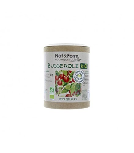 Nat&form Busserole Bio 200 Gelules