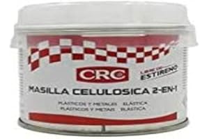 RC2 CORPORATION CRC 33127-ES - MASILLA CELULOSICA 2 EN 1: Masilla reparación plásticos y metales. SIN ESTIRENO 250 g