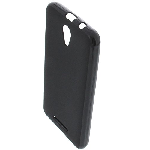 foto-kontor Funda para Archos 50f Neon Protectora de Goma TPU para m  vil Negra