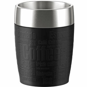 Preisvergleich Produktbild Emsa Isolierbecher Travel Cup 0,2l schwarz / silber