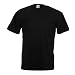 Produktbild 10er Pack Fruit of the Loom T-Shirt schwarz Größe XL Classic Valueweight