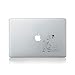 Produktbild Tintin Surprised by Apple Aufkleber fur Macbook (13 Zoll)