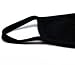 3PCS Unisex Breathable Anti Dust Earloop Mouth Face Mask Black (Style A)
