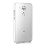 kwmobile Hülle für Huawei Nova Plus - TPU Silikon Backcover Case Handy Schutzhülle - Cover klar Transparent - 